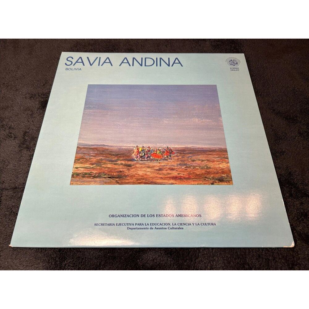 Savia Andina-Bolivia-OEA-017 LP-Gerardo Arias Paz,Eddy Navia Dalence